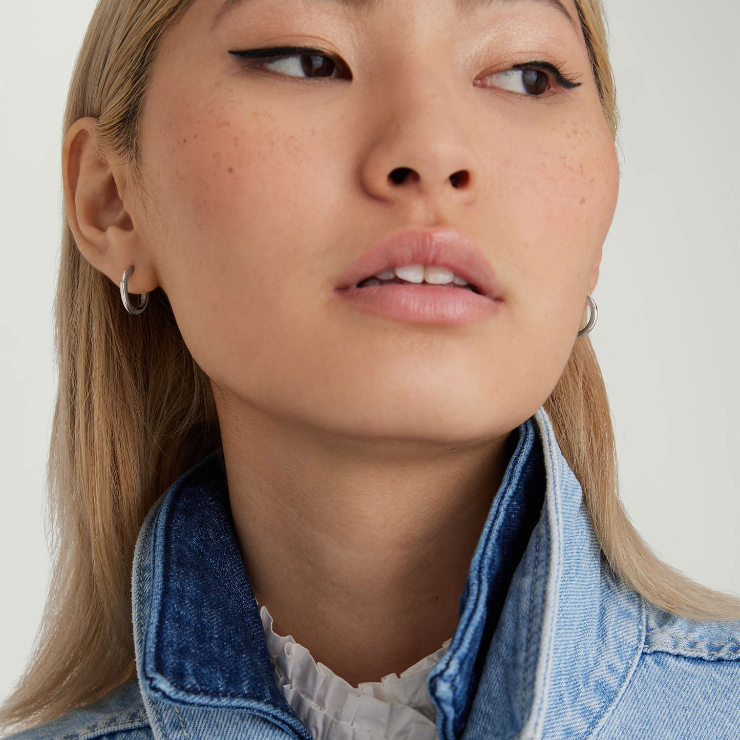 Tube Medium Hoops For Her