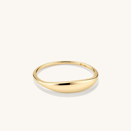 Slim Signet Ring For Her