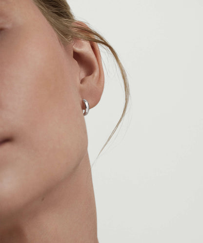Bold Huggie Hoops For Her