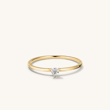 Gemstone Trillion Stacker Ring For Her