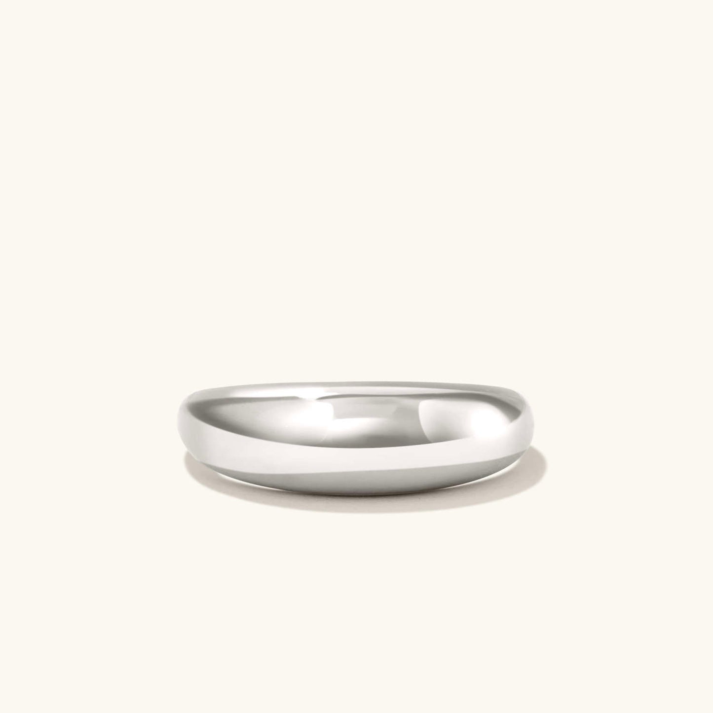 Thin Dôme Ring For Her