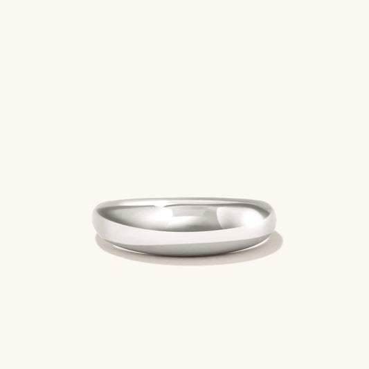 Thin Dôme Ring For Her