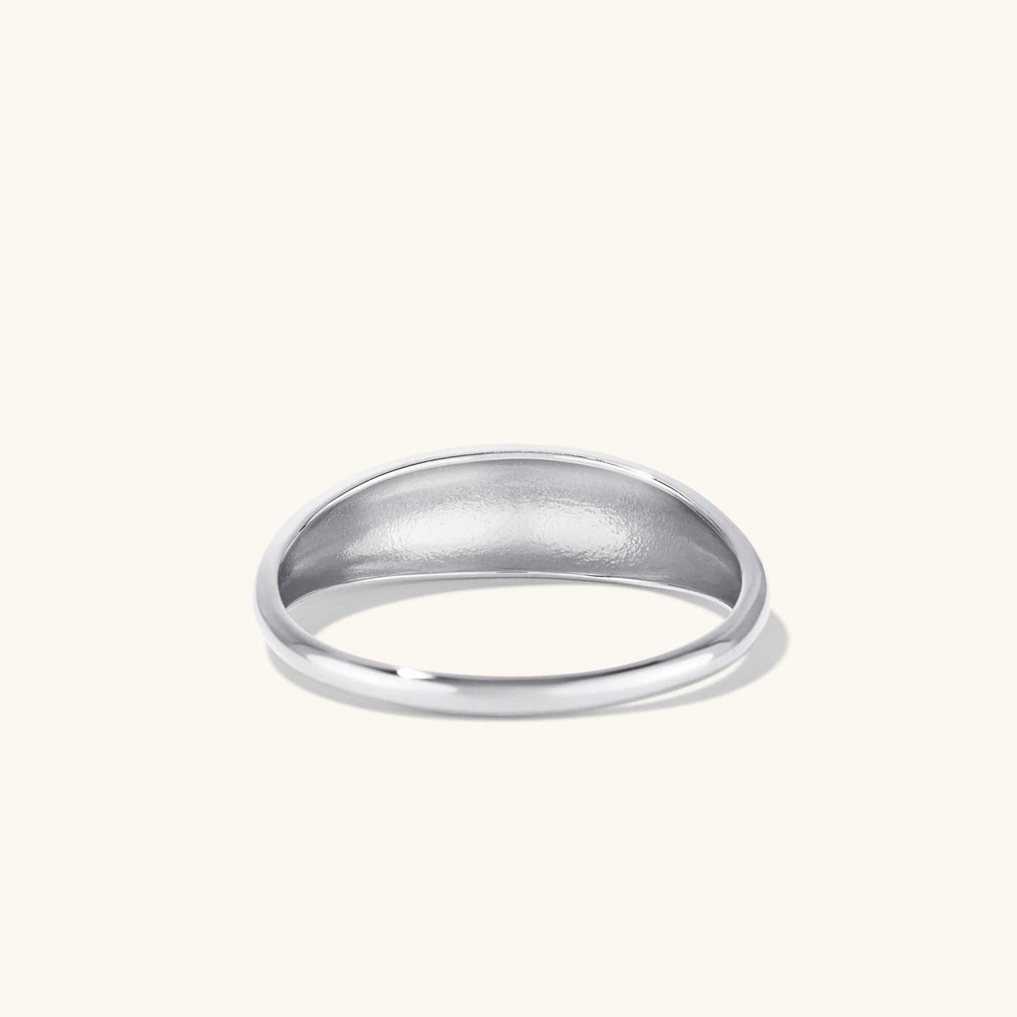 Thin Dôme Ring For Her