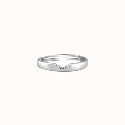 Silver Classic Ring Band Unisex