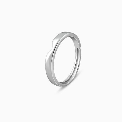 Silver Classic Ring Band Unisex